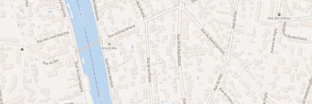 Plan du 34B Rue de la Prairie à Bry-sur-Marne