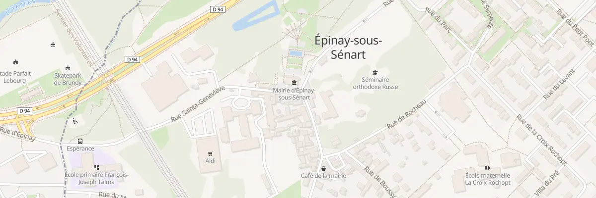 Plan du 49 Rue Sainte Geneviève à Épinay-sous-Sénart