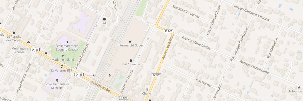 Plan du 20 Av du Mesnil à Saint-Maur-des-Fossés