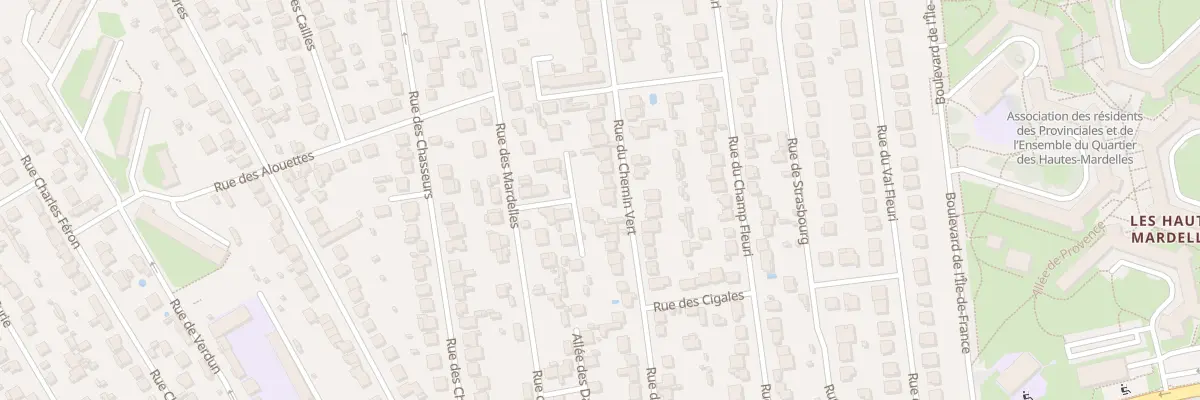 Plan du 35 Rue du Chemin Vert à Brunoy