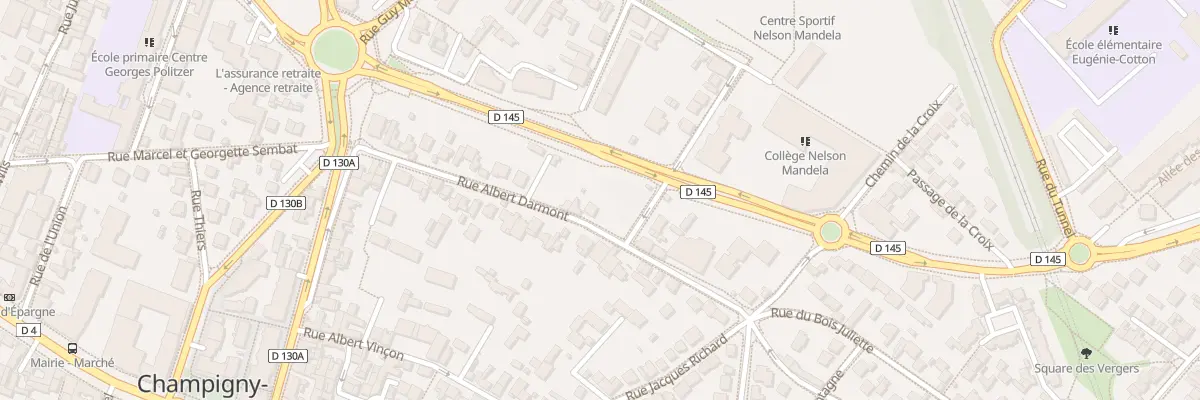 Plan du 27B Rue Albert Darmont à Champigny-sur-Marne