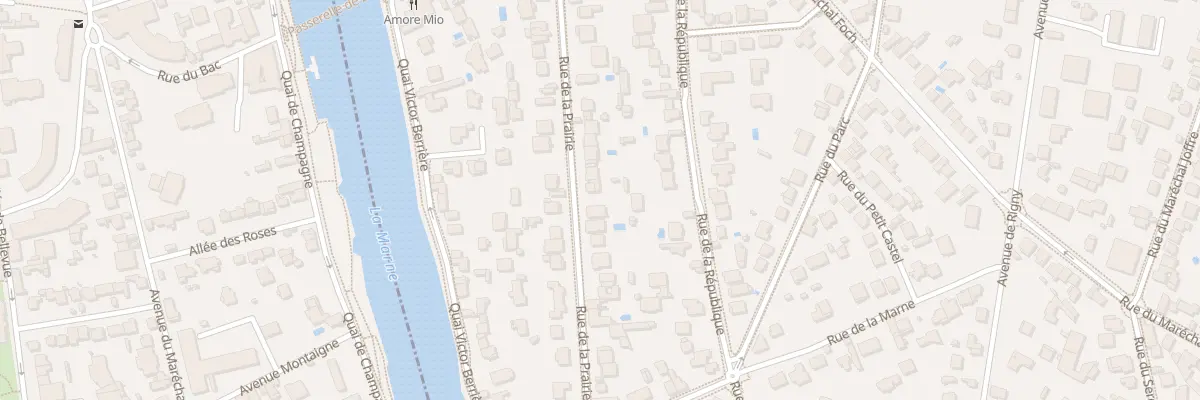 Plan du 26 Rue de la Prairie à Bry-sur-Marne