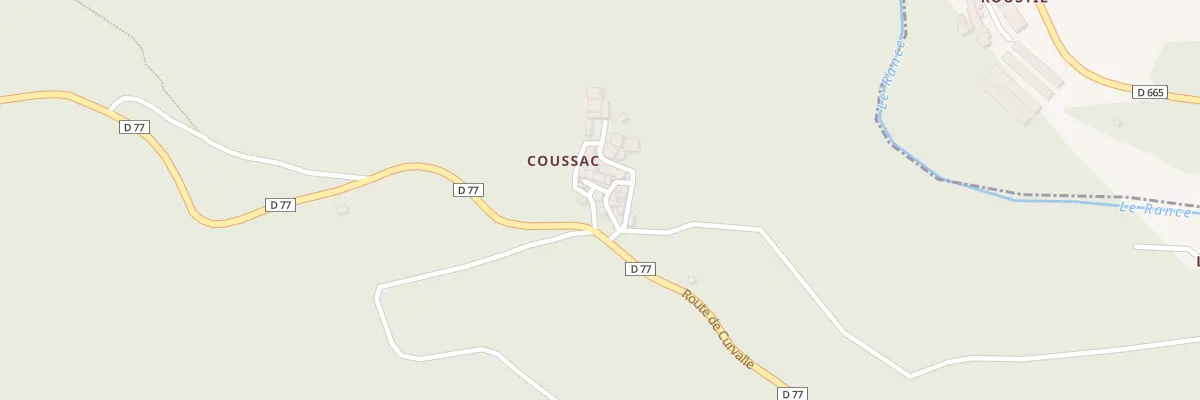 Plan du 26 Ham de Cougoussac à Curvalle