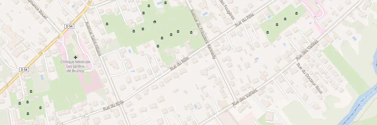 Plan du 48 Rue du Rôle à Brunoy
