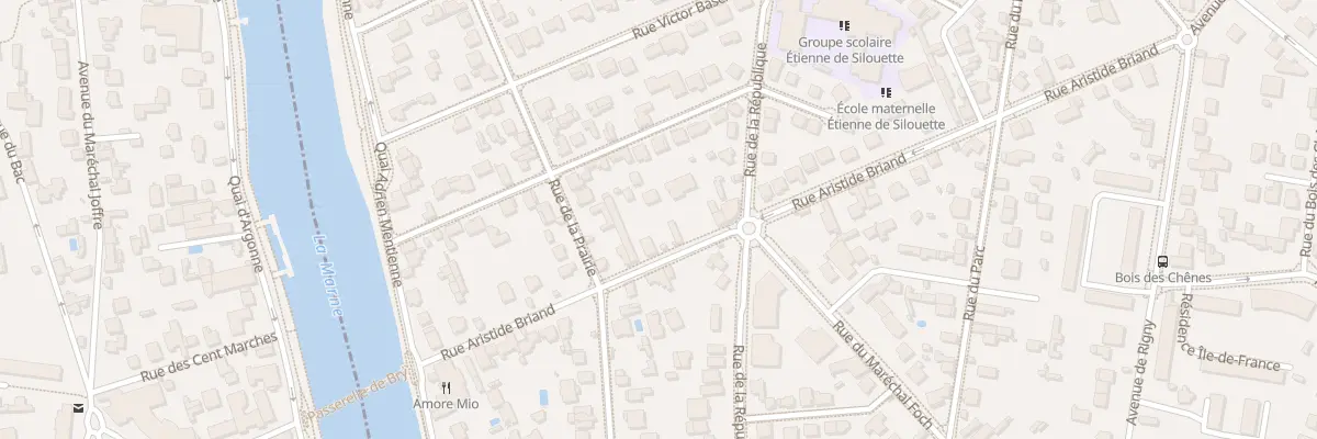Plan du 15 Rue Aristide Briand à Bry-sur-Marne