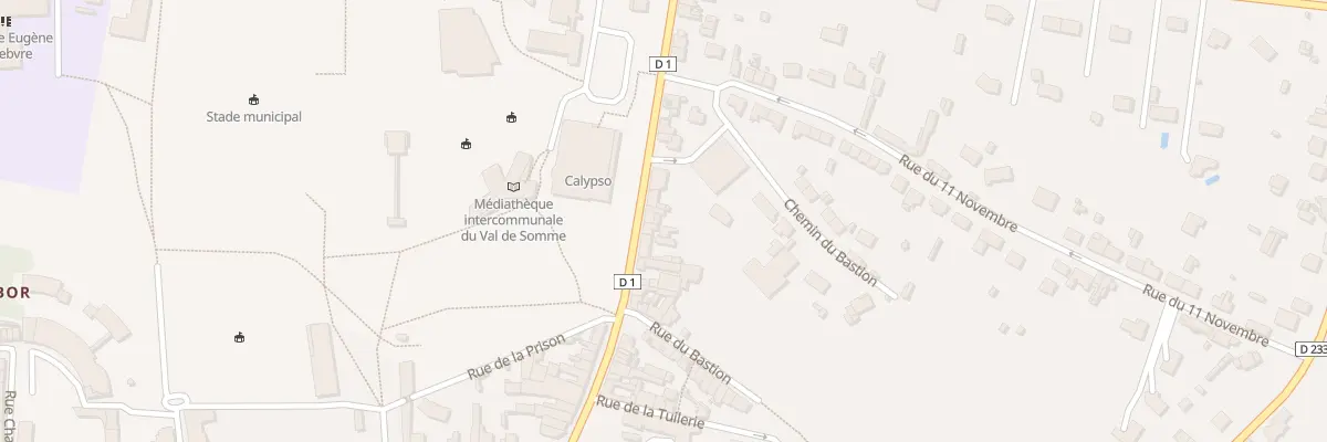 Plan du 36 Rue Gambetta à Corbie