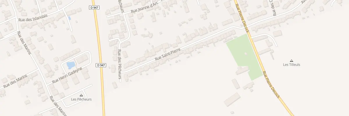Plan du 39 Rue Saint-Pierre à Bray-Dunes