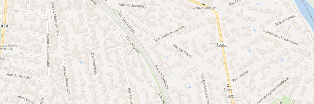 Plan du 40 Rue Rochambeau à Saint-Maur-des-Fossés