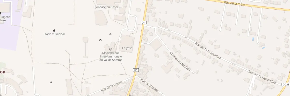 Plan du 40B Rue Gambetta à Corbie