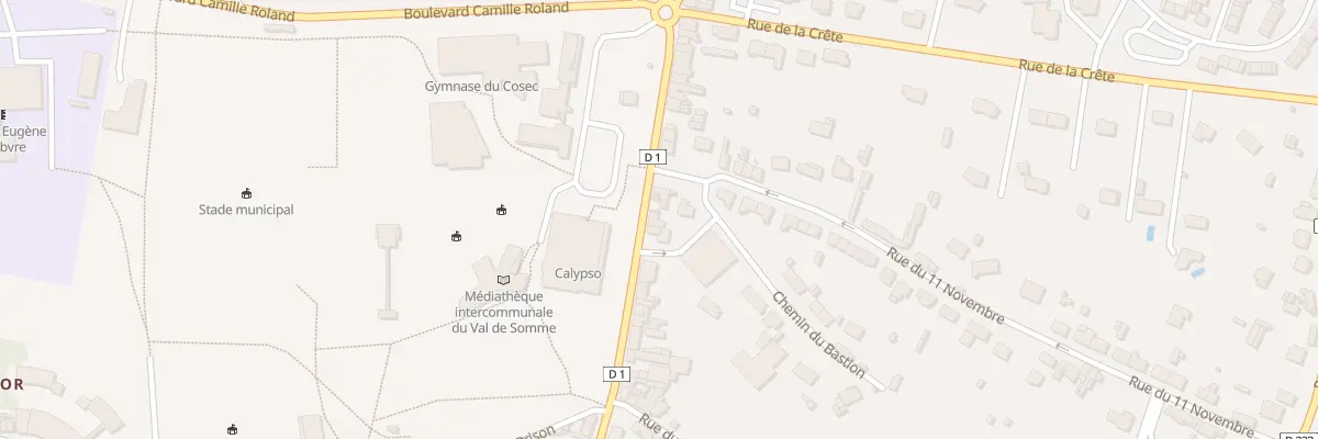 Plan du 44 Rue Gambetta à Corbie