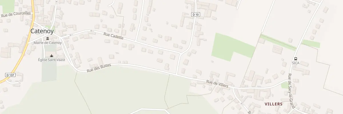 Plan du 22 Rue Cadette à Catenoy