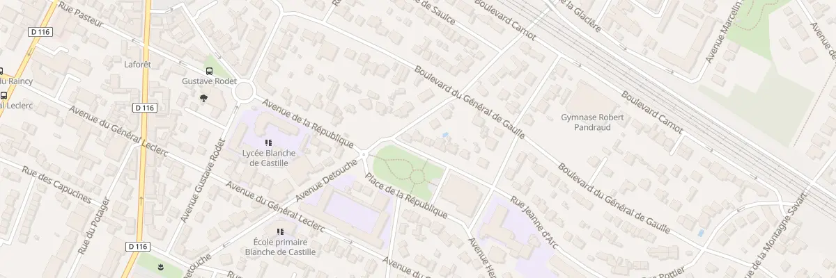 Plan du 9 Pl de la République à Villemomble