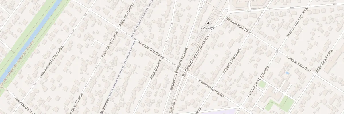 Plan du 150 Av Gambetta à Livry-Gargan