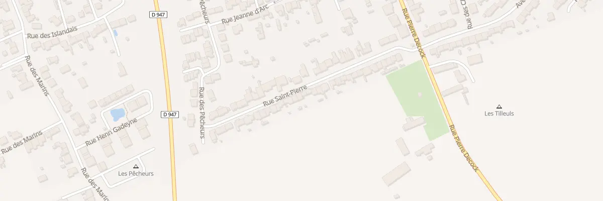 Plan du 37 Rue Saint-Pierre à Bray-Dunes