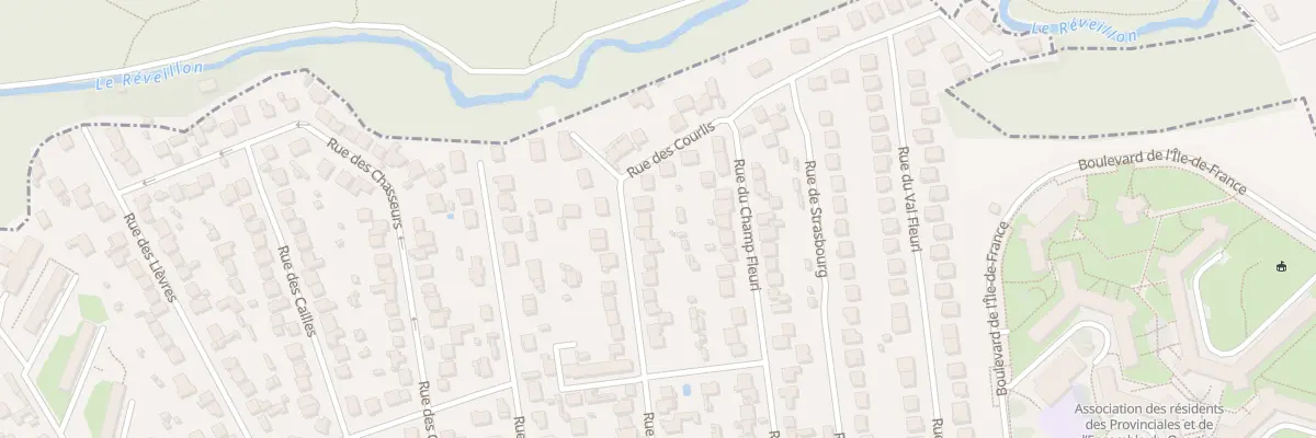 Plan du 64 Rue du Chemin Vert à Brunoy