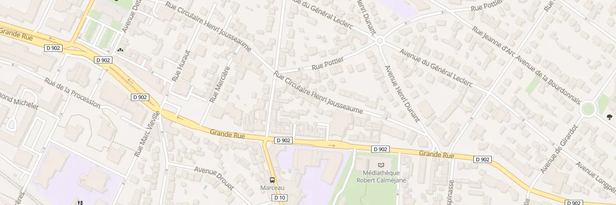 Plan du 20 Rue Circulaire H Jousseaume à Villemomble