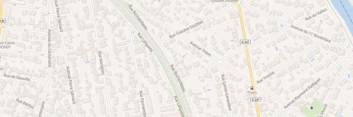 Plan du 38 Rue Rochambeau à Saint-Maur-des-Fossés