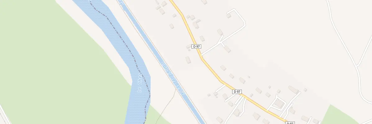 Plan du 675 Rte de St Amand à Drevant