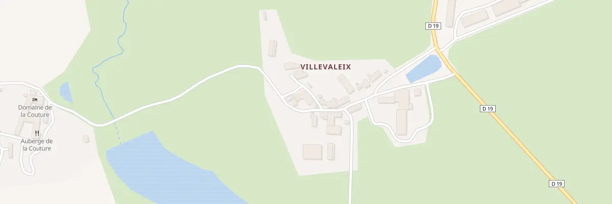 Plan du 7 Villevaleix à Évaux-les-Bains