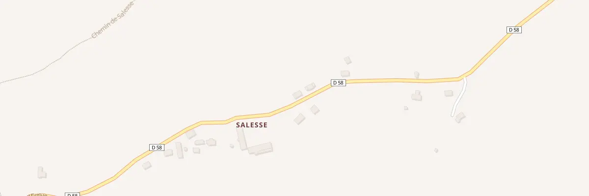 Plan du 6169 Salesse à Saint-Simon