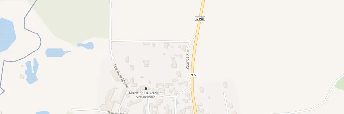 Plan du 23 Vc Grande Rue à La Neuville-Sire-Bernard