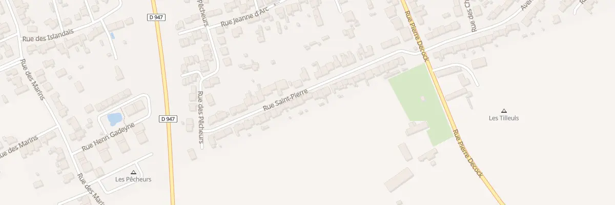 Plan du 35 Rue Saint-Pierre à Bray-Dunes