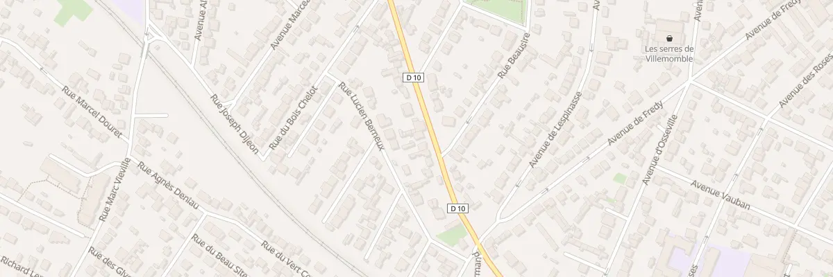 Plan du 36 Rue de Neuilly à Villemomble