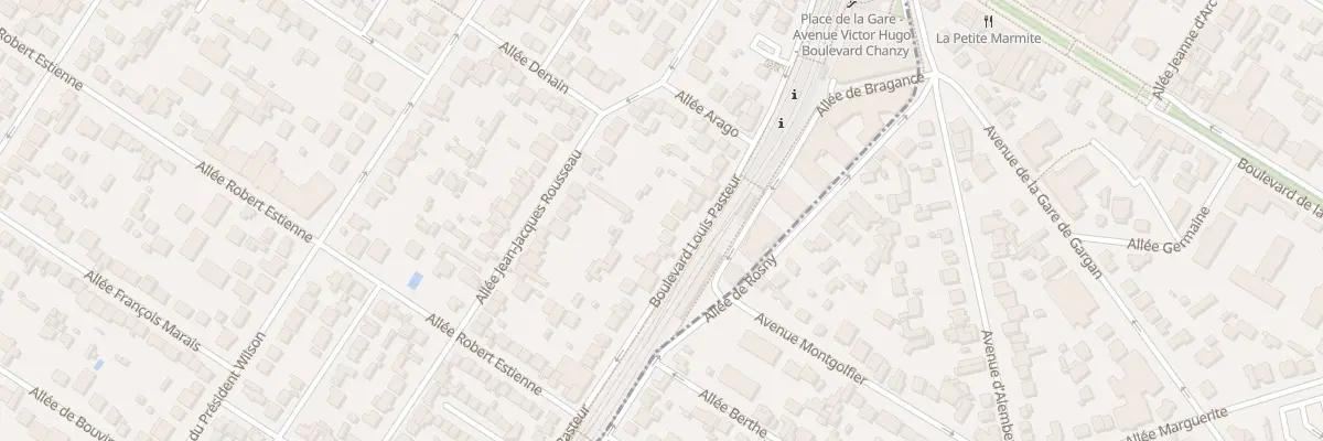 Plan du 171 Bd Pasteur aux Pavillons-sous-Bois