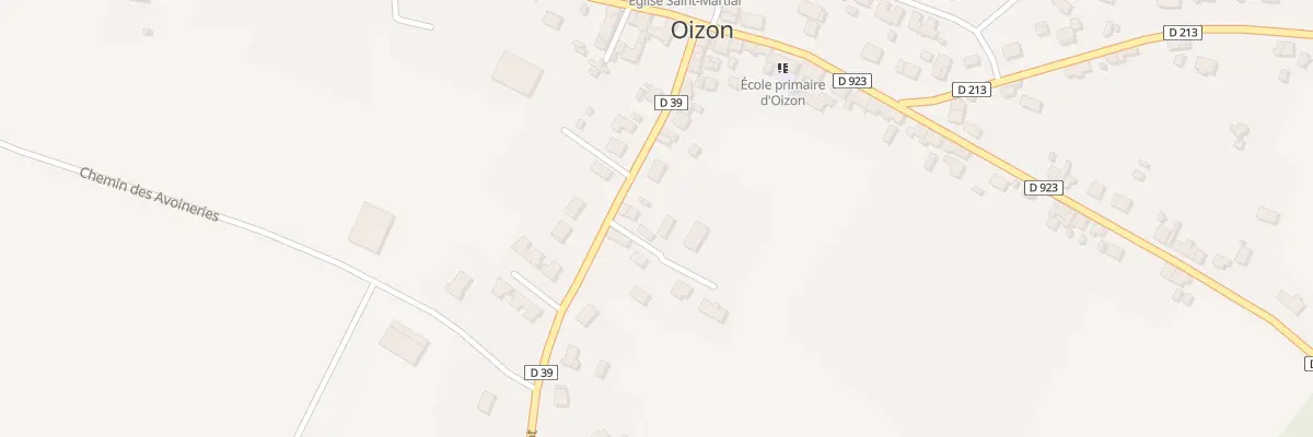 Plan du 19 Rue Marie Abicot à Oizon