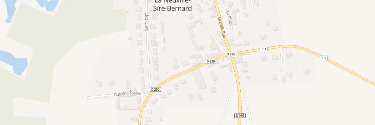Plan du 12 Rue Boyeldieu à La Neuville-Sire-Bernard