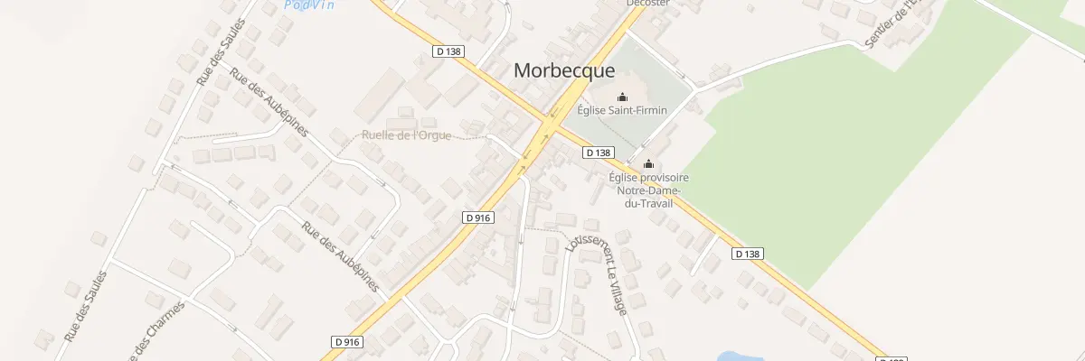 Plan du 7 Rue Saint-Firmin à Morbecque