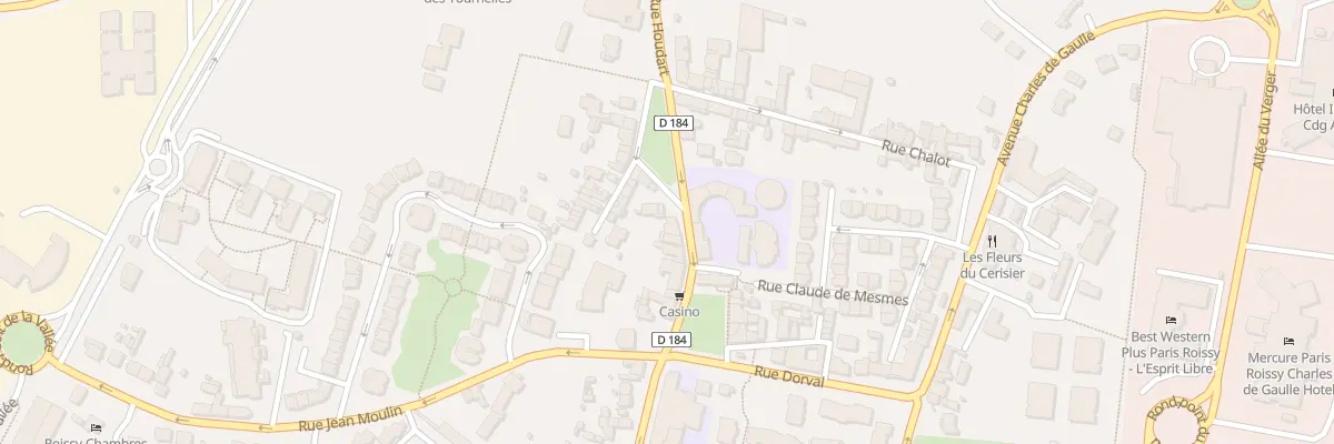 Plan du 51 Rue Houdart à Roissy-en-France