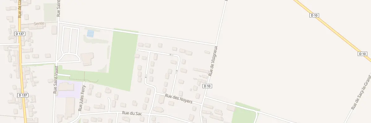 Plan du 6 Rue des Blés Dorés à Catenoy