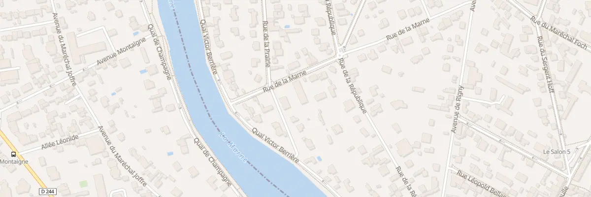 Plan du 8 Rue de la Prairie à Bry-sur-Marne