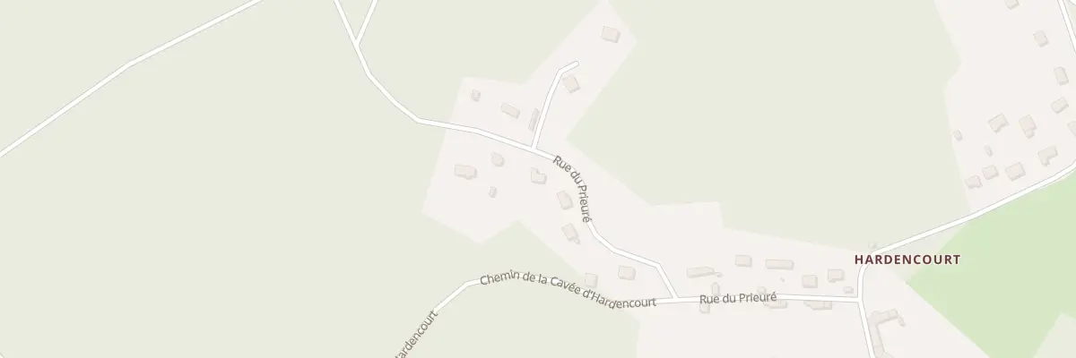 Plan du 8 Rue du Prieuré à Rosoy