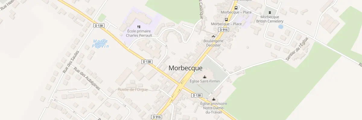 Plan du 56 Pl de l’Hotel de Ville à Morbecque