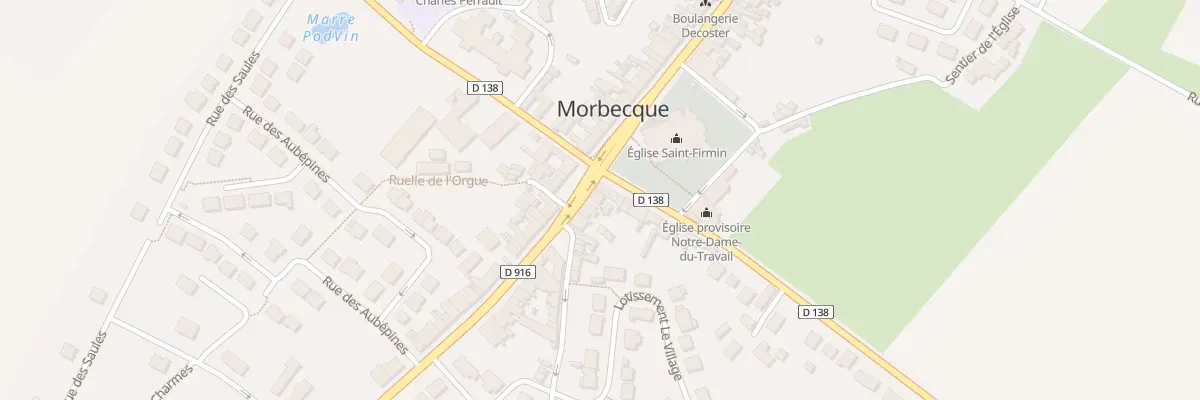 Plan du 1 Rue Saint-Firmin à Morbecque