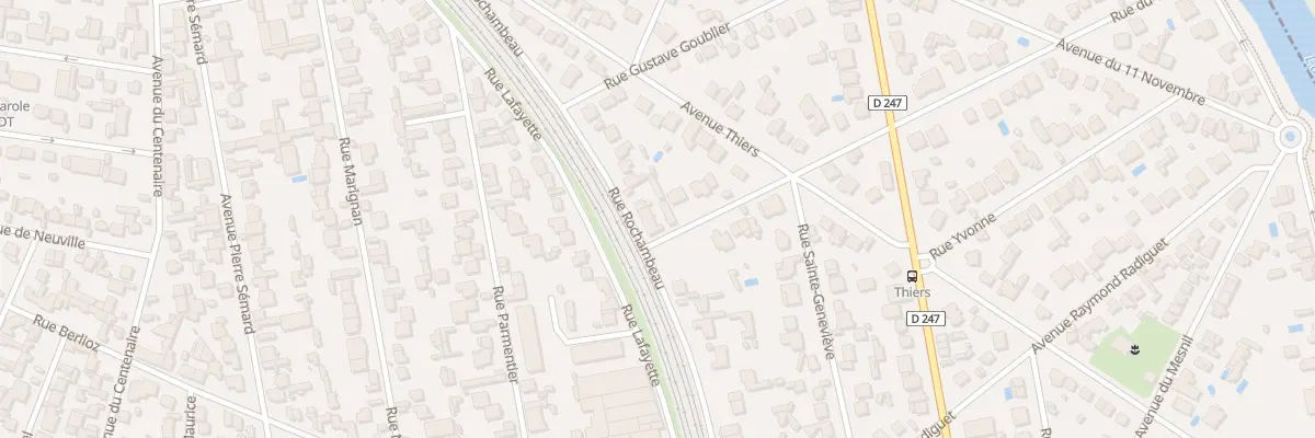 Plan du 30 Rue Rochambeau à Saint-Maur-des-Fossés