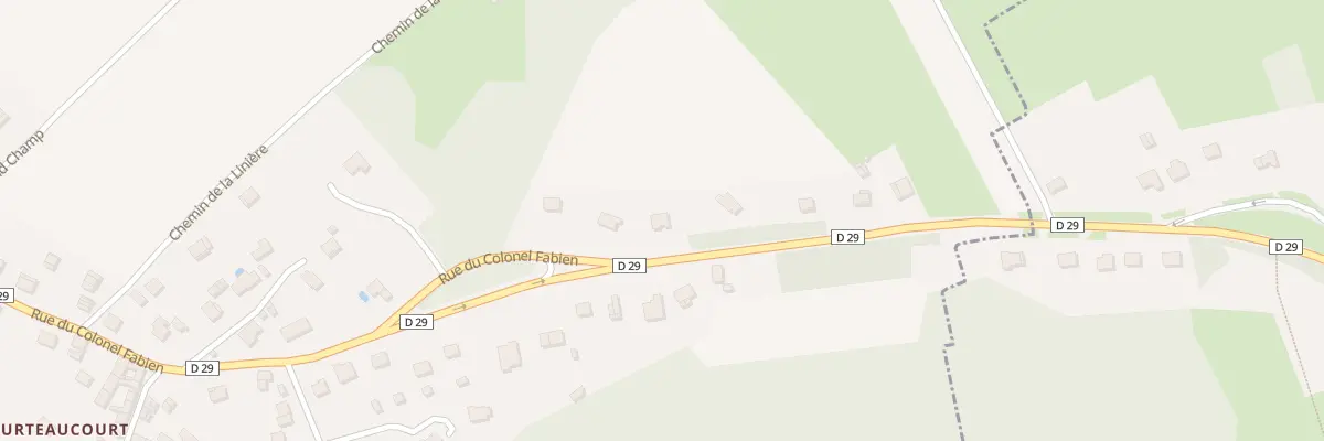 Plan du 24 Rue du Colonel Fabien à Angicourt