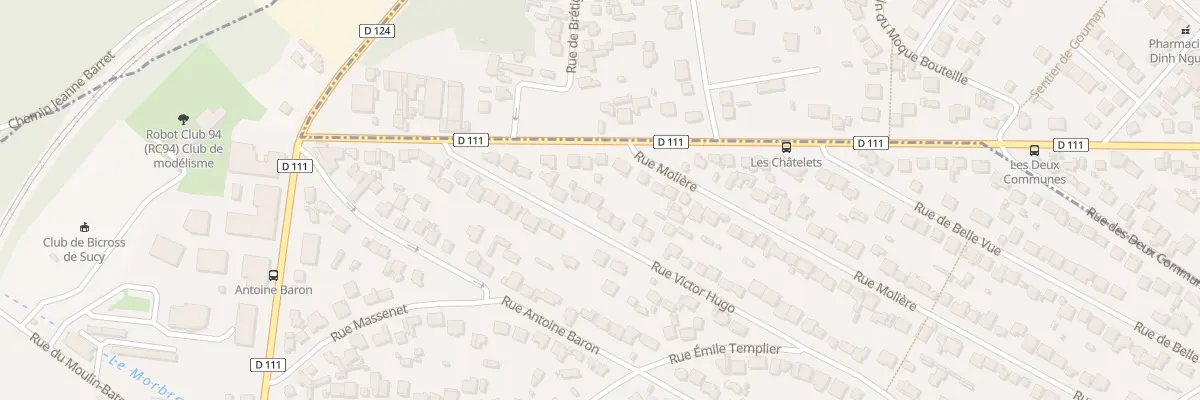 Plan du 68B Rue Victor Hugo à Sucy-en-Brie