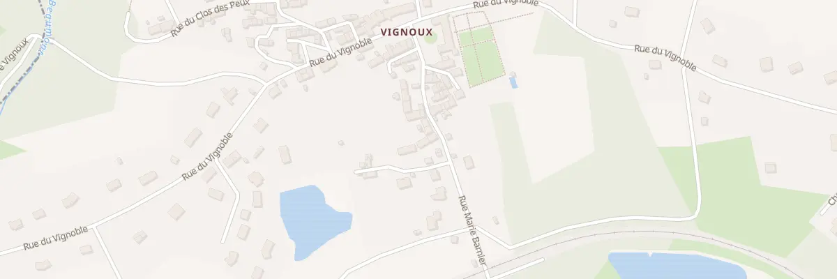 Plan du 28A Rue Marie Barnier à Domérat