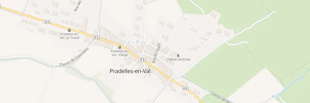 Plan du 1 Pl de l’Église à Val-de-Dagne
