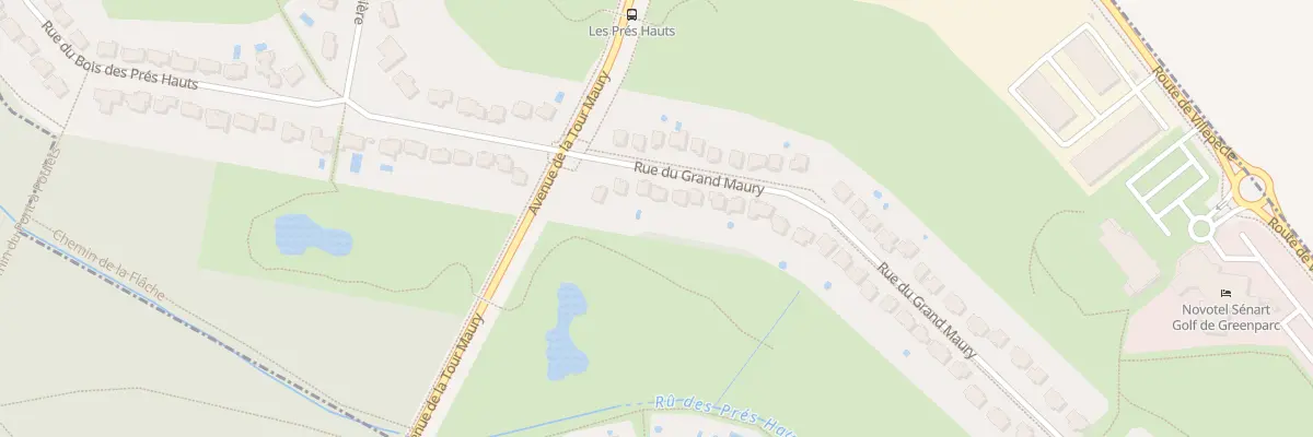 Plan du 10 Rue du Grand Maury à Saint-Pierre-du-Perray