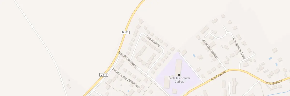 Plan du 27 Rue des Alisiers à Saint-Fargeau-Ponthierry