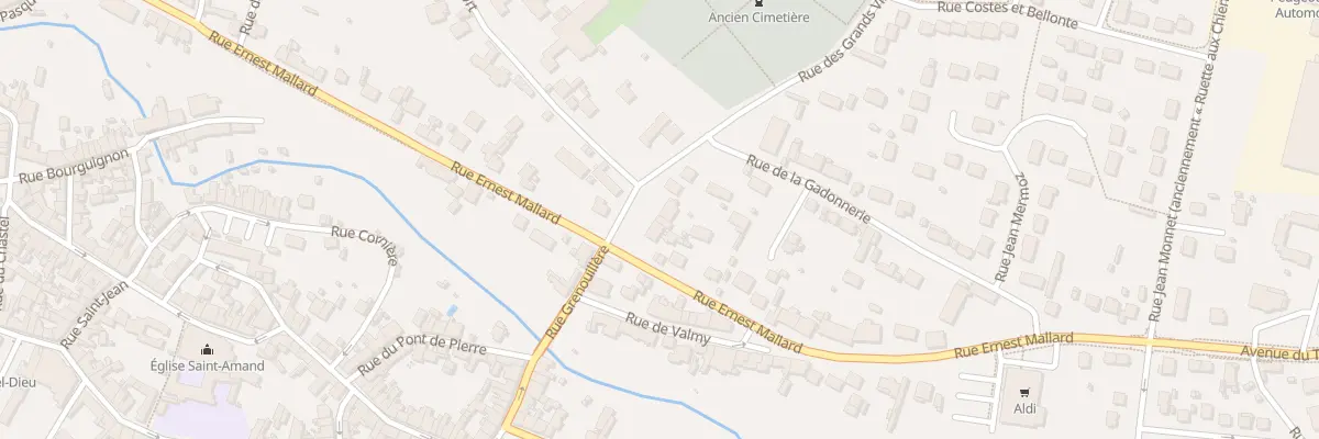 Plan du 34 Rue des Grands Villages à Saint-Amand-Montrond