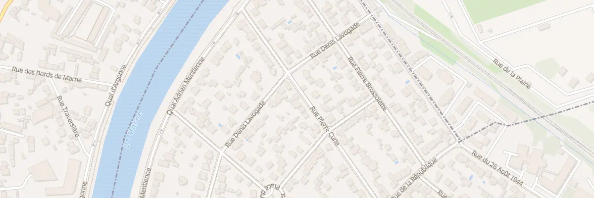 Plan du 16 Rue Pierre Curie à Bry-sur-Marne