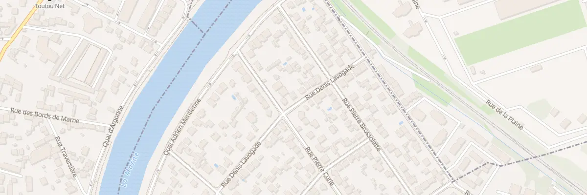 Plan du 61 Rue Denis Lavogade à Bry-sur-Marne