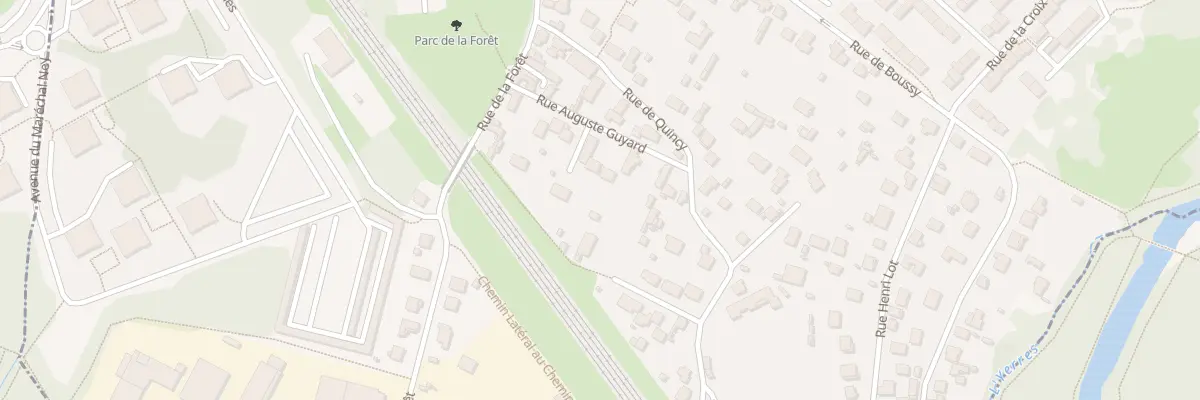 Plan du 10B Rue Auguste Guyard à Épinay-sous-Sénart