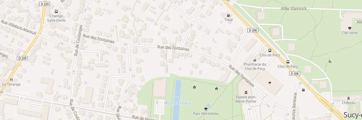 Plan du 19 Rue des Fontaines à Sucy-en-Brie