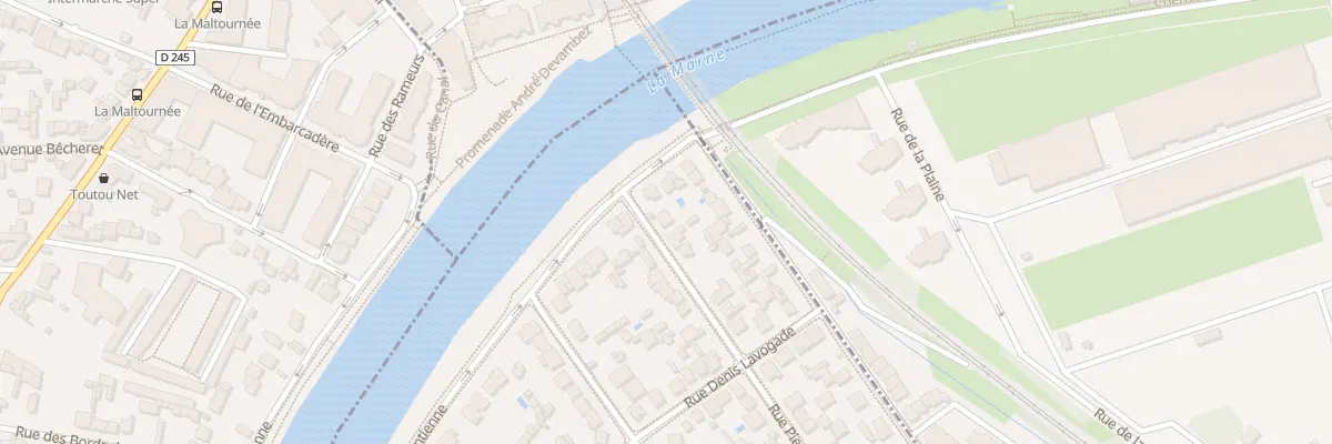 Plan du 1B Rue Pierre Brossolette à Bry-sur-Marne